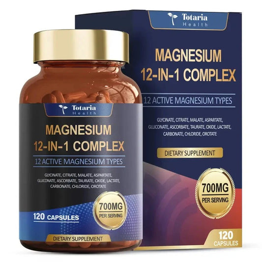 Magnesio 12 en 1 Certificado Americano